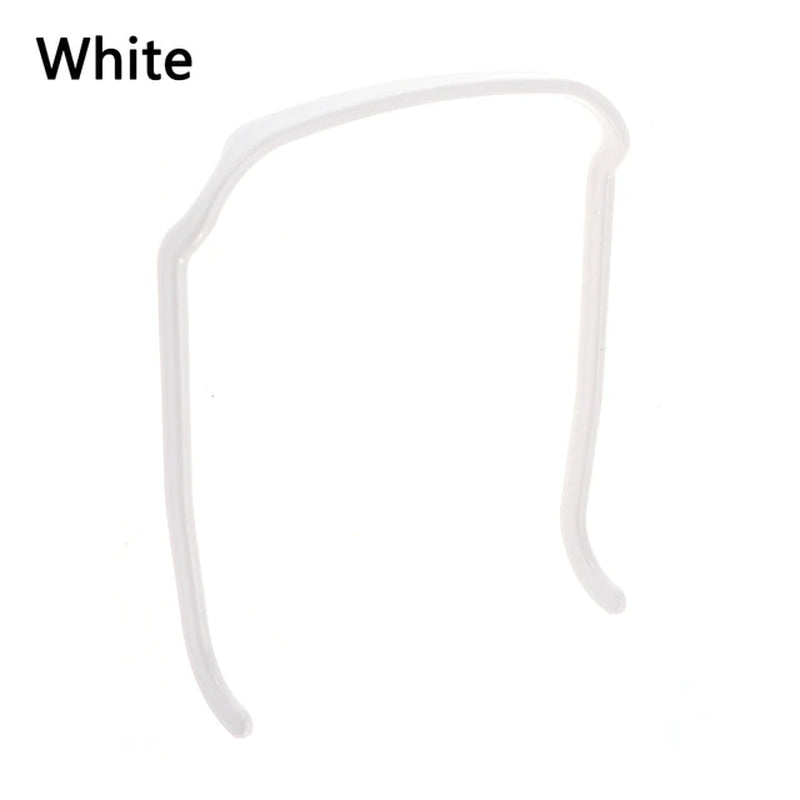 1Pc Invisible Thick Curly Hair Hoop Hair Medium Headband Hairstyle Fixing Tool for Curly Hair Men Women Plastics Hair Band