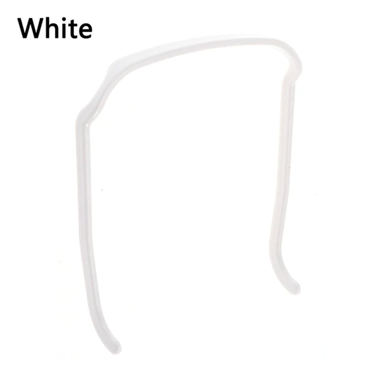 1Pc Invisible Thick Curly Hair Hoop Hair Medium Headband Hairstyle Fixing Tool for Curly Hair Men Women Plastics Hair Band