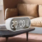 LED Alarm Clock Mirror Touch Temperature And Humidity Electronic Clock