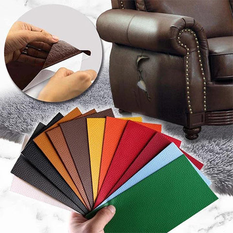 "Revive and Renew Your Leather with our Easy-to-Use Self-Adhesive Leather Repair Sticker - Perfect for Car Seats, Sofas, Bags, and More!"